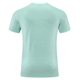 Men Training T-shirt 2022 Fashion Sport Prints Shirts Quick Dry Gym Short Sleeve Thin Bodybuilding Gym Tees Fitness Shirts 2