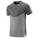 Men Training T-shirt 2022 Fashion Sport Prints Shirts Quick Dry Gym Short Sleeve Thin Bodybuilding Gym Tees Fitness Shirts 9