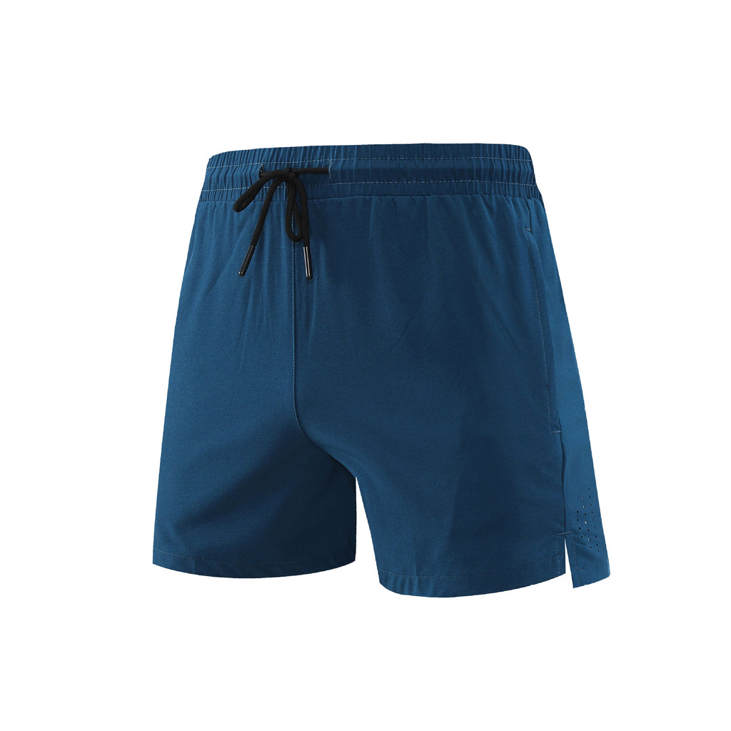 Men's Stretch Woven Sports Shorts with Quick-Dry Mesh for Running, Marathon, Track & Fitness