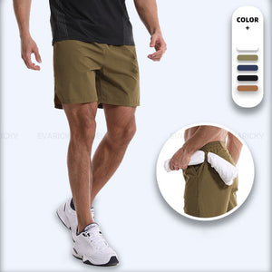 Mens High Quality Printed Gym Fitness Biker Shorts Back Pocket Design Trending Running Sweat Shorts For Men Sports Gym Shorts