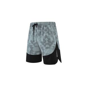 Men's Color-Blocked Sports Shorts - Casual Lightweight Ideal for Marathon Running Basketball Training Fitness Beach Wear