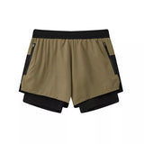 Men's Summer Quick Dry Running Shorts Lightweight Inner Lining Sports Pants